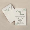 Krem Zarflı Davetiye -KR27308