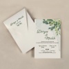 Krem Zarflı Davetiye -KR27309