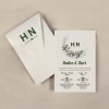 Krem Zarflı Davetiye -KR27311