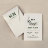 Krem Zarflı Davetiye -KR27311