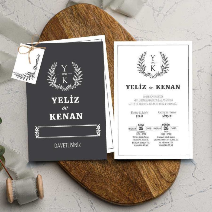 İkili Davetiye - ID31114