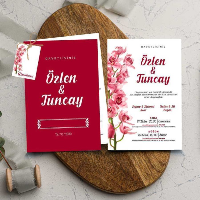 İkili Davetiye - ID31310