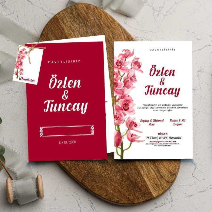 İkili Davetiye - ID31310