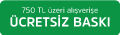 Baskı Dahil-500 tl