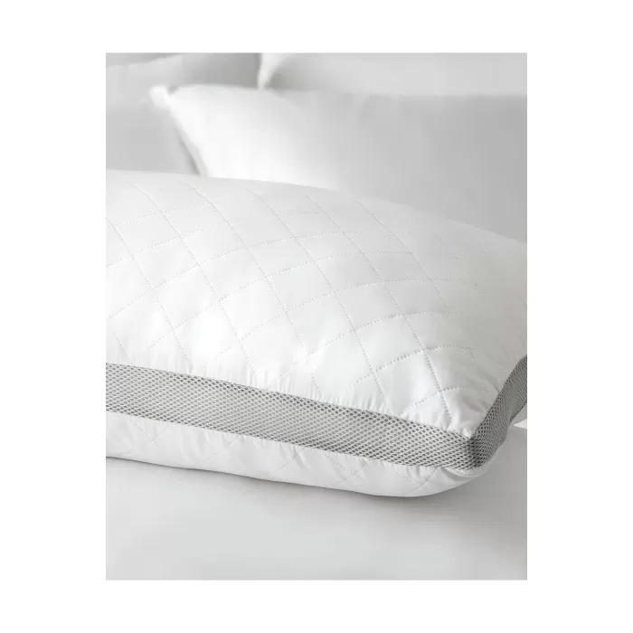 Beyaz/açık Gri Klimalı Yastık (50x70 Cm)