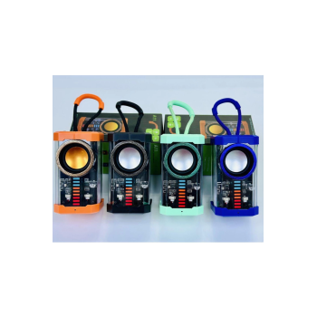 Şeffaf Mecha Müzik Tws Stereo Rgb Ritim İşıklı Hoparlör Kablosuz Bluetooth 5.0 Taşınabilir Hoparlör A11