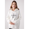 Zara Kadın Beyaz Sweatshirt