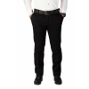 Erkek Kışlık Siyah Gabardin Likralı Regular Fit Keten Pantolon