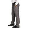 Erkek Oxfort Gri Regular Fit Kumaş Pantolon