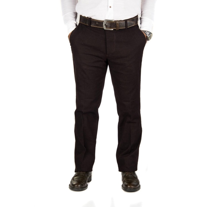 Erkek Panemara Cotton Likrali Gabardin Keten Pantolon