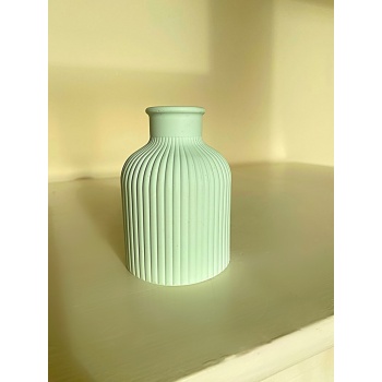 İskandinav Tasarım Dekoratif Vazo Pastel Tonları - Mint Yeşili