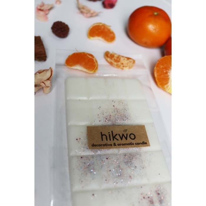 Buhurdanlık Koku Tableti %100 Soya Wax Vegan Wax Buhurdanlık Mumu - Bodrum Mandalinası
