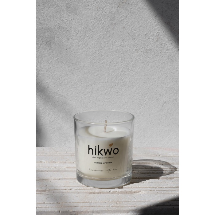 Hikwo – Lavanta Kokulu Soya Wax Bardak Mum
