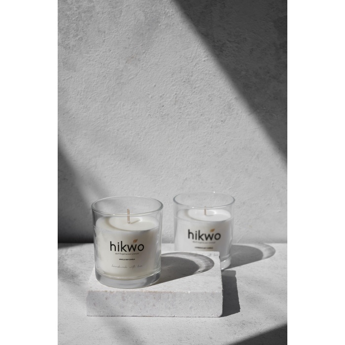 Hikwo – Vanilya Kokulu Soya Wax Bardak Mum