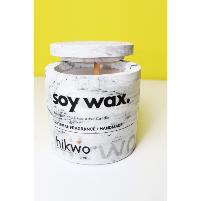 Hikwo - Mermer Efekli Bardak Soya Mumu