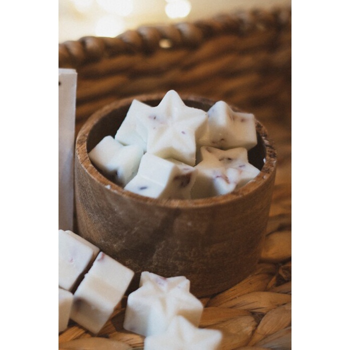 Lavanta Parçacıklı Kokulu Doğal Soya Wax Buhurdanlık Tableti 10 Lu Paket - Koku Tableti