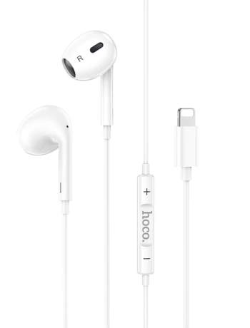 HOCO M1 Max iPhone Lightning Kulakiçi Mikrofonlu Kablolu Kulaklık-(5775)