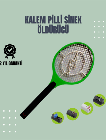 Sessiz ve Etkili Böcek Öldürücü – Üç Katmanlı Koruyucu Izgaralı Elektronik Sineklik