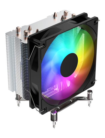 FSP NC3 ARGB 120mm CPU Kule Tipi Hava Soğutma Sessiz Çalışma Doğrudan Temas Tasarımlı 4 adet Bakır Isı Borusu (AMD AM4-AM5 ve INTEL Tüm işlemciler ile uyumlu)(1923)