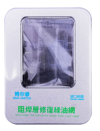 İPhone İçin Bga Havya Plastik Lehim  Pedi-(5775)