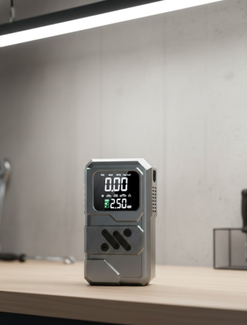 Araçlar İçin Akü Takviye Lastik Şişirme ve Powerbank Cihazı