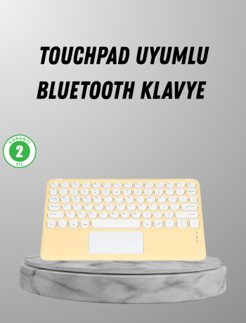 Bluetooth Klavye – Kablosuz Sessiz Tuşlu Android iOS Windows Uyumlu Kompakt Taşınabilir Tasarım