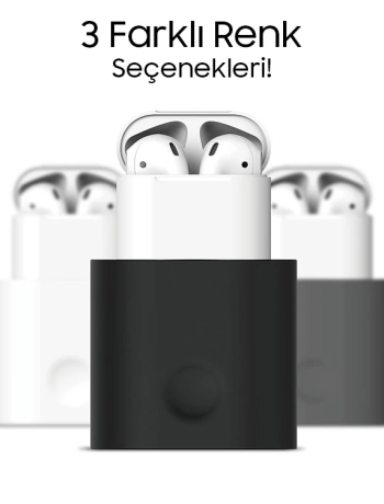 Ally Apple Airpods Boş Şarj Standı-(5775)