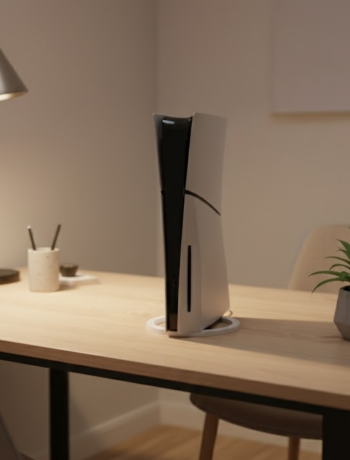 Oyun Konsolu Tutucu Şık ve Minimal Masa Üstü Stand