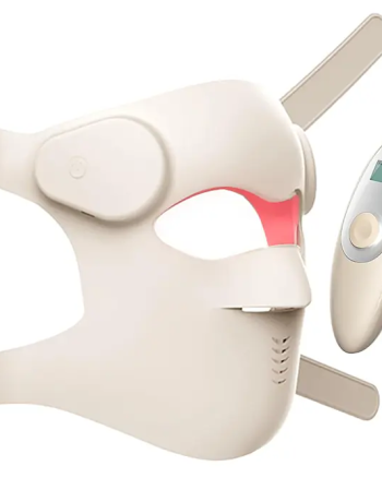 EZERE Yüz İçin Şarjlı 9 Modlu Kızılötesi & Kırmızı Işık Terapisi Maskesi – 480 Boncuklu LED Cilt Bakım Masajı Ev Tipi Işık Terapisi-(5775)