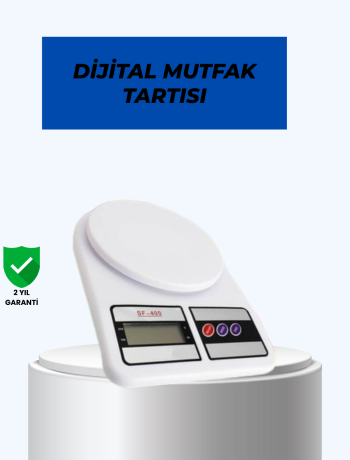 Taşınabilir Dijital Terazi – Çift Ölçü Birimi Destekli