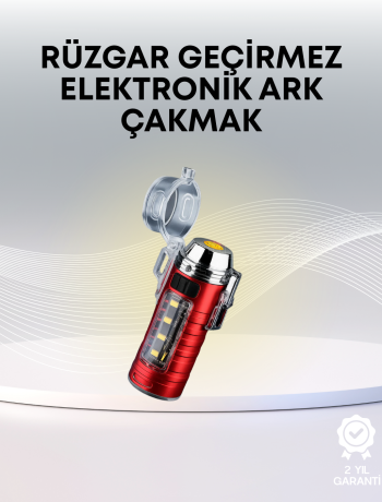 USB Şarjlı Suya Dayanıklı Elektrikli Çakmak