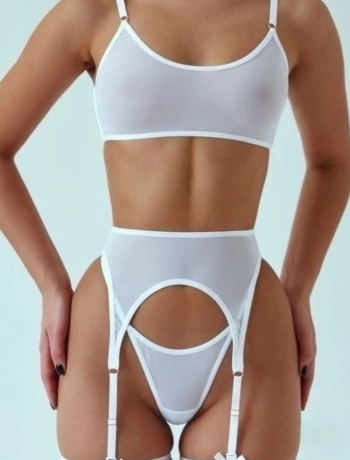 Beyaz Jartiyer Takım