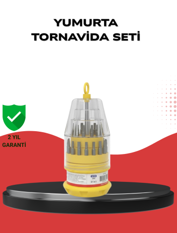 Kompakt Tornavida Seti Elektronik Cihaz Tamiri İçin