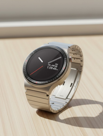 Uzun Pil Ömürlü AMOLED Akıllı Saat Torch Işıklı