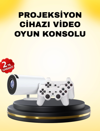 Film Dizi ve Oyun İçin Taşınabilir Kablosuz Mini Projeksiyon