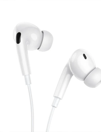 HOCO M111 Pro Primero Lightning Kulakiçi Mikrofonlu Kablolu Kulaklık-(5775)