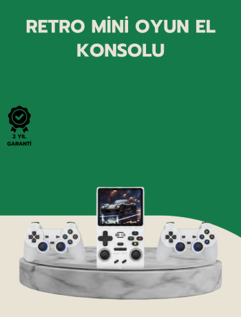 10.000 Oyunlu Taşınabilir Oyun Konsolu HDMI Çıkışlı