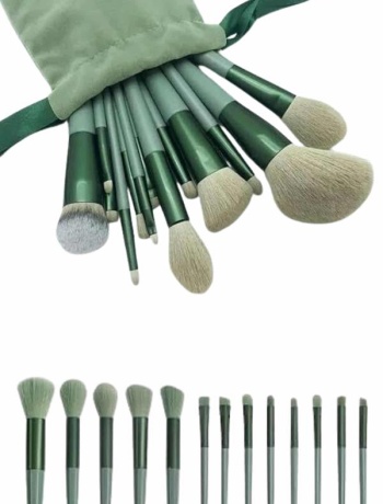 13 Parça Makyaj Fırça Seti Far Kontür Aydnlatıcı Fırçası İz Bırakmaz Hafif ve Yumuşak