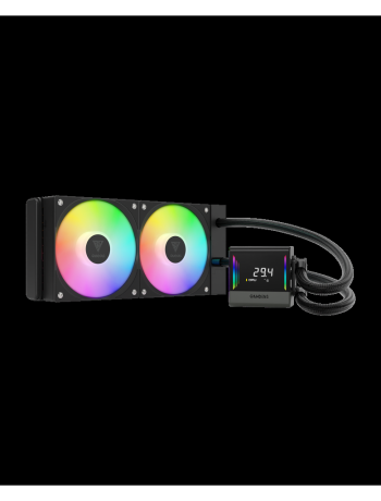 GAMDIAS CHIONE E4-240 240mm ARGB 2 Fanlı Dijital Ekran CPU Sıvı Soğutma(1923)