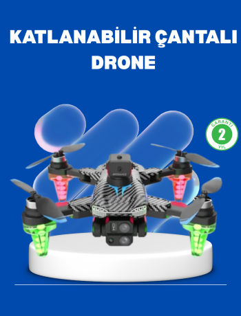 1080P Full HD Katlanabilir Drone Uzun Uçuş Süreli Hafif Tasarım