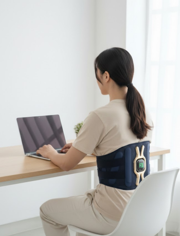 Vücut ve Karın Bölgesi İçin Isıtmalı Masaj Kemeri