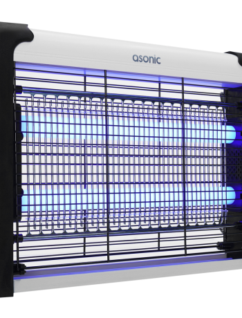 ASONIC AS-A28 Siyah 4W 2000V Masaüstü Zincir Askılı 2adet UV Mor Işıklı Siyah Kasa Sinek Öldürücü(1923)