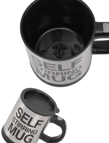 Karıştırıcı Özellikli Mikser Kupa Bardak Kompakt Taşınabilir Mug