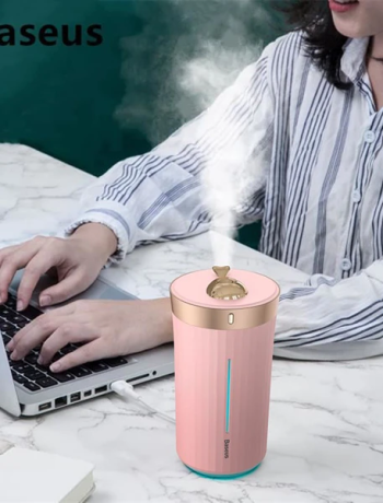 Baseus Whale Araç ve Ev Ultrasonik Hava Nemlendirici Gece Lambası-(5775)