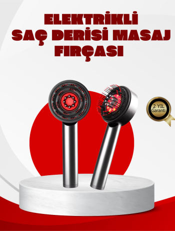 Esansiyel Yağ Hazneli LED Saç Bakım Masaj Tarağı