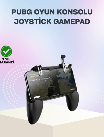 Mobil Oyunlar İçin Joystickli Ergonomik Gamepad Kontrol Cihazı