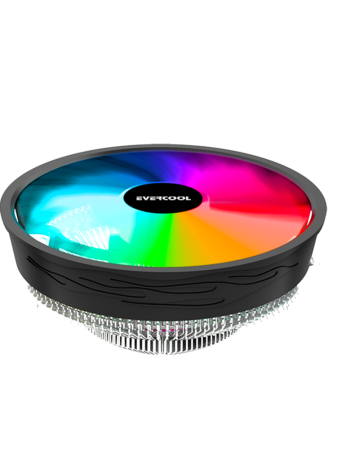 Evercool CS-02 CPU FAN (AMD ve INTEL Tüm işlemciler ile uyumlu)(1923)