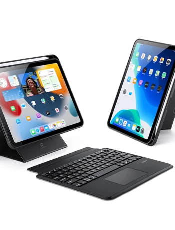 Dux Ducis iPad 10(2022) DK Series Kablosuz Bluetooth Klavye Touchpad Kılıf-(5775)
