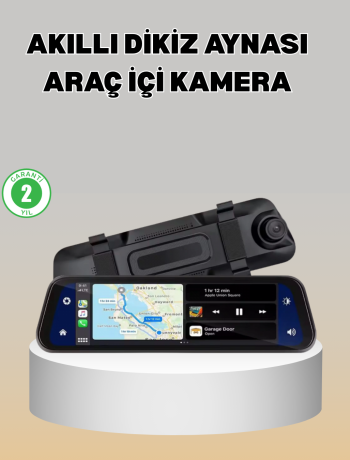 Gece Görüşlü Araç Dikiz Aynası Kamera Park Monitörlü