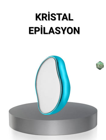 Kristal Tüy Alıcı Epilatör Kremsiz Kullanım Yüz ve Vücut İçin